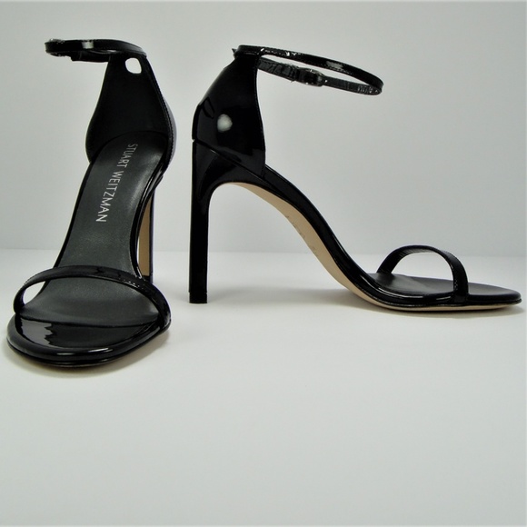 Stuart Weitzman Nudistsong Leather Sandal Size 5